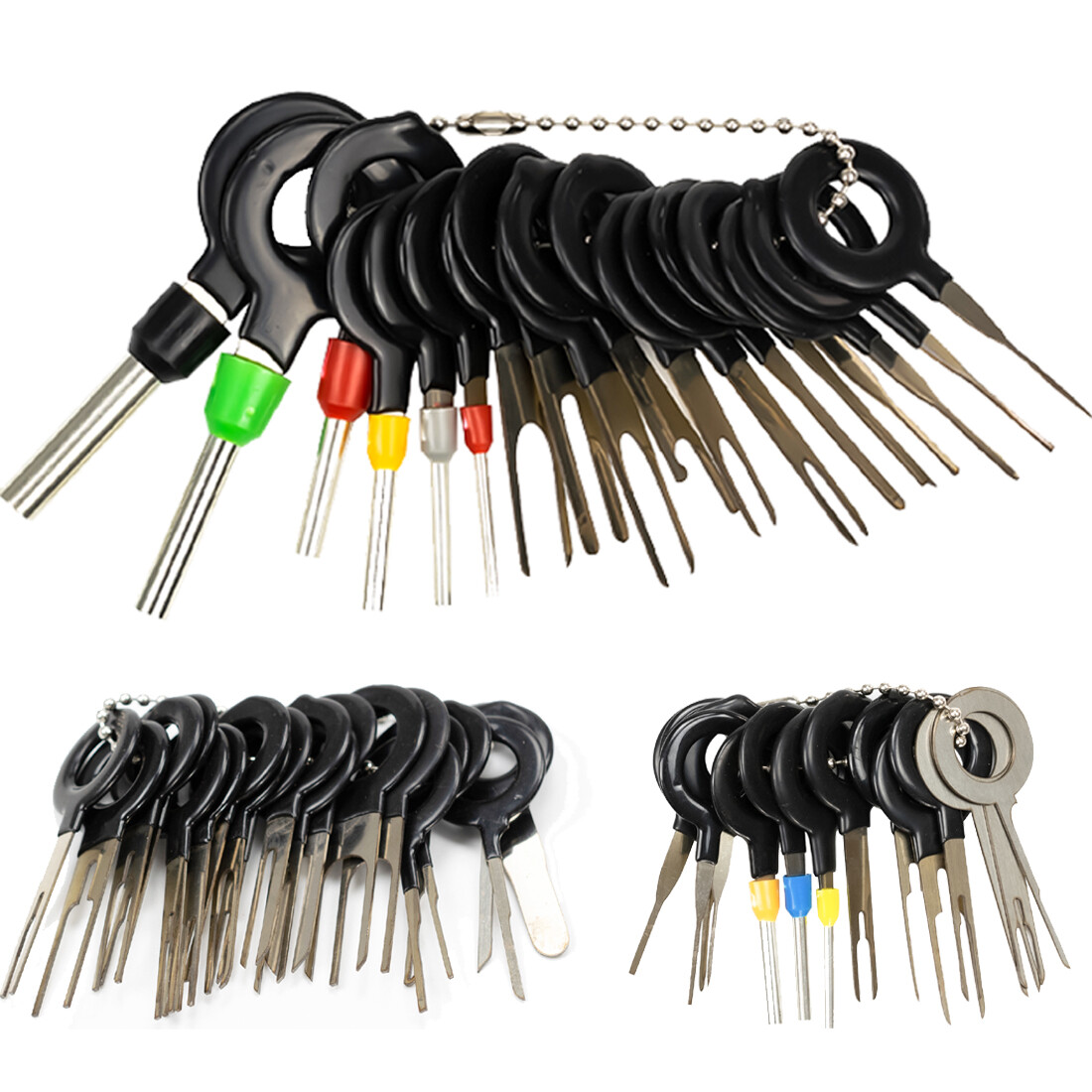 52X Wire Terminal Removal Tool Kit Car Electrical Wiring Crimp Connector Pin Key