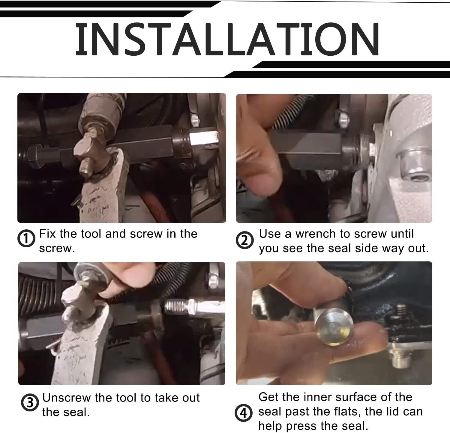 Transmission Shifter Seal Remover Installer Tool for GM Chevy 4L60E 4L70E 4L80E