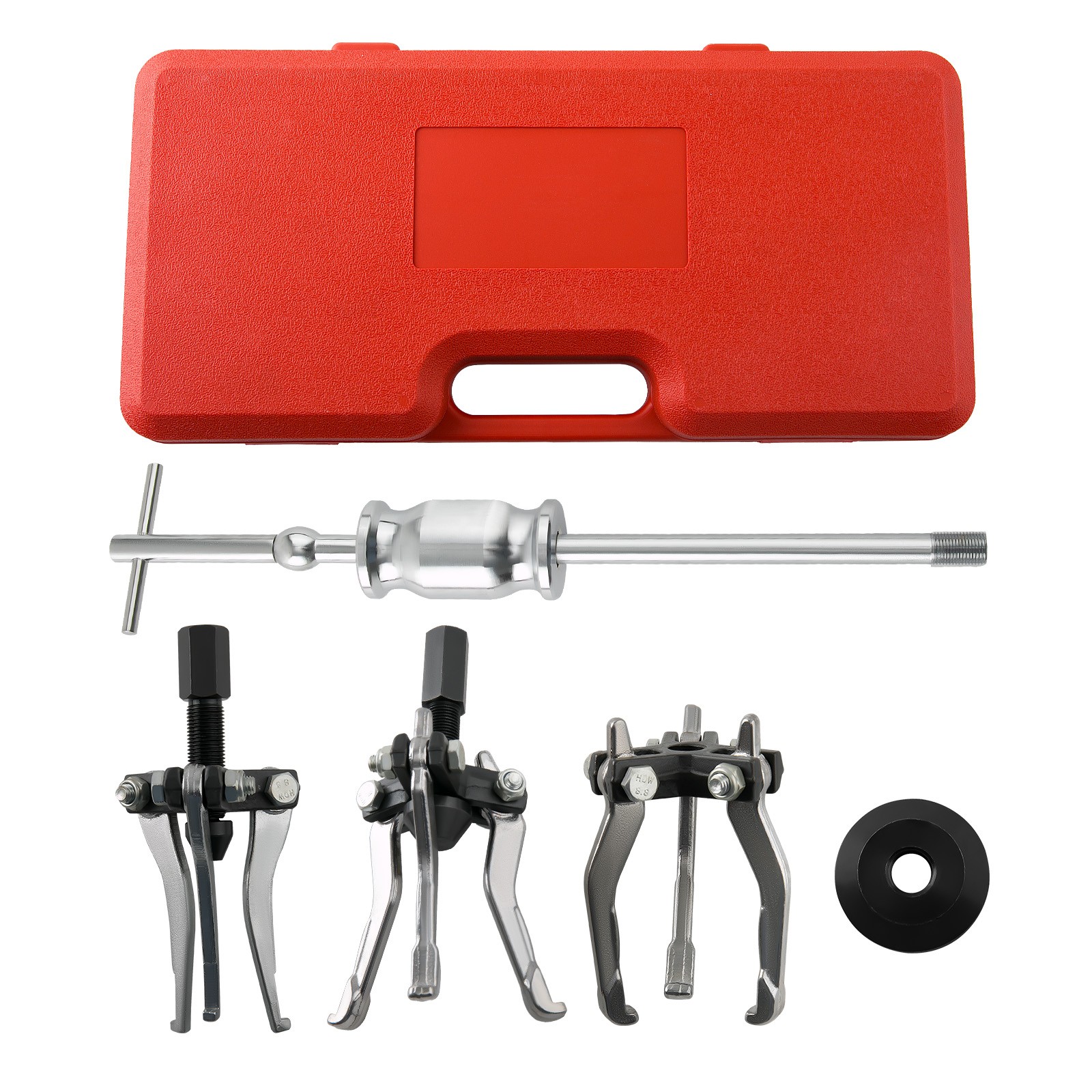 New Internal External Bearing Puller 3 Jaw Pullers Slide Hammer Tool With Case