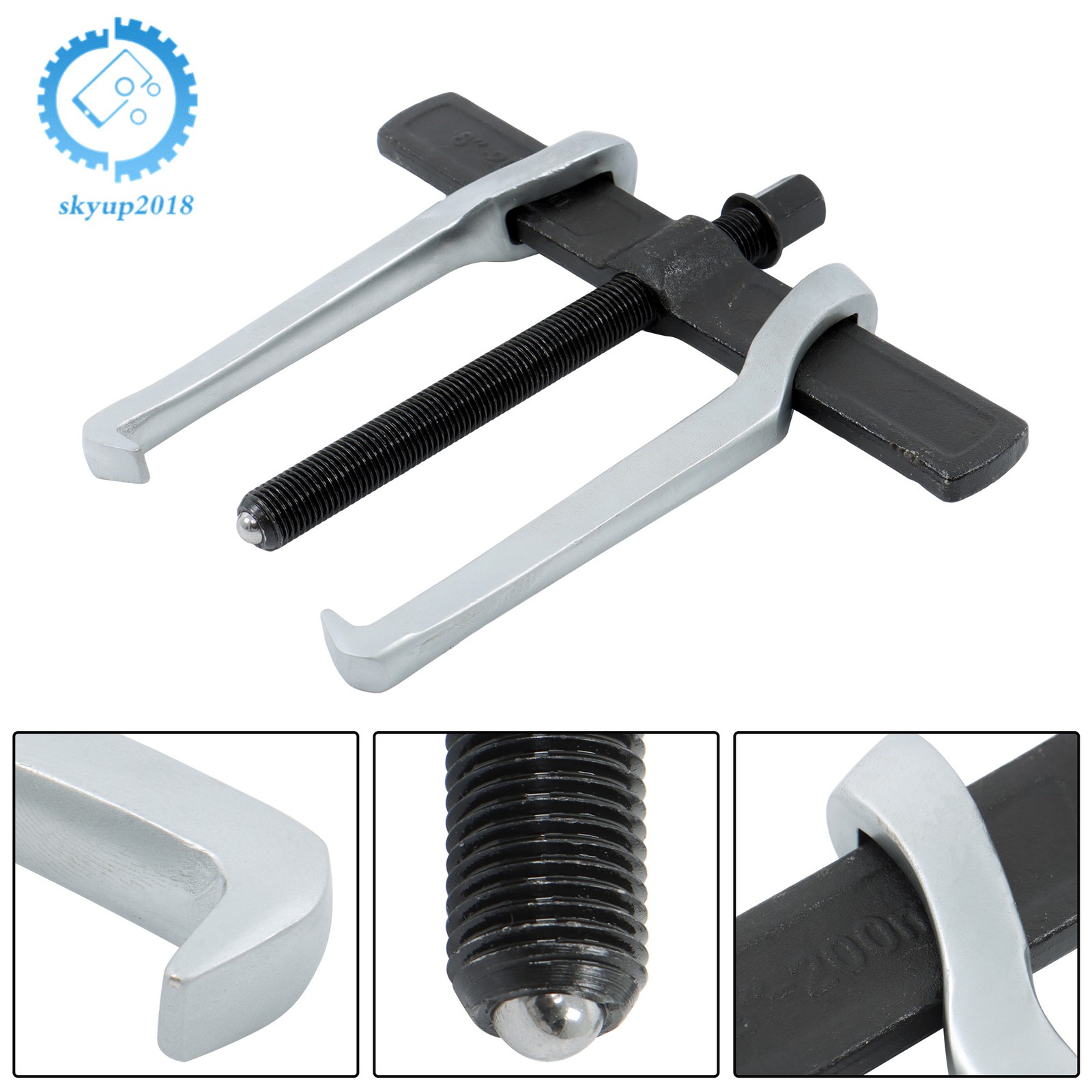 8 inch Gear Puller Internal External for Removal of Pulleys Flywheels Bearing