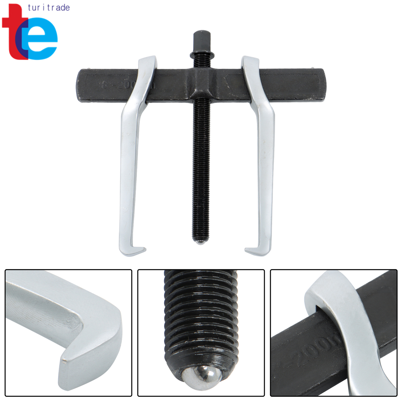 8 Inch 2-Jaw Gear Puller for Removal of Pulley Flywheel Bearing Puller Tool