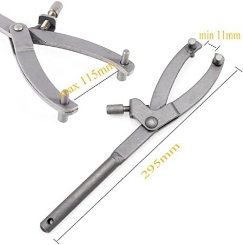 3Pcs Spanner Wrench Magneto Fly Wheel Clutch Hub Adjustable Tool + 24mm&27mm …