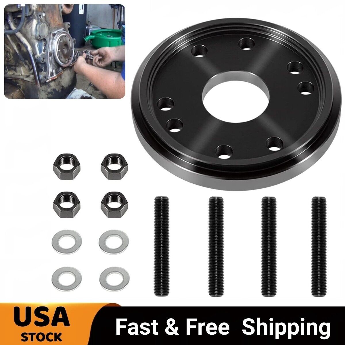 For Cummins 3.9 5.9 6.70L Rear Crankshaft Seal Wear Sleeve Installer Alt ST-224C