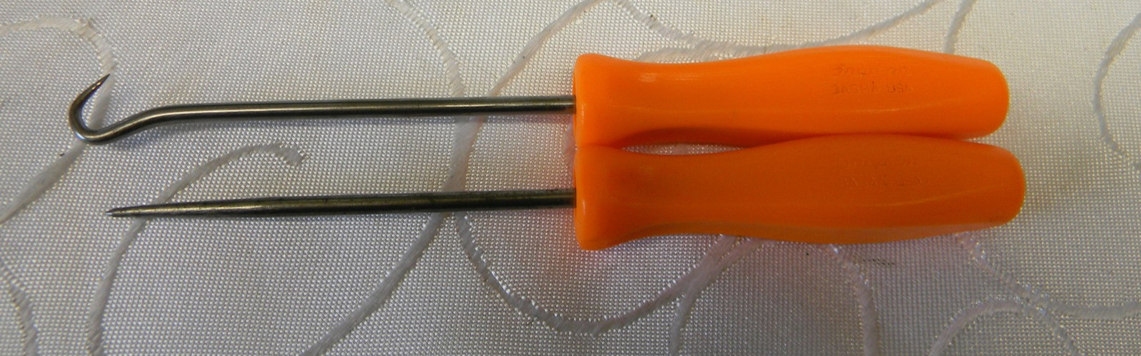SNAP-ON ORANGE HARD HANDLE MINI HOOK AND AWL SET #3ASHA, 3ASAA