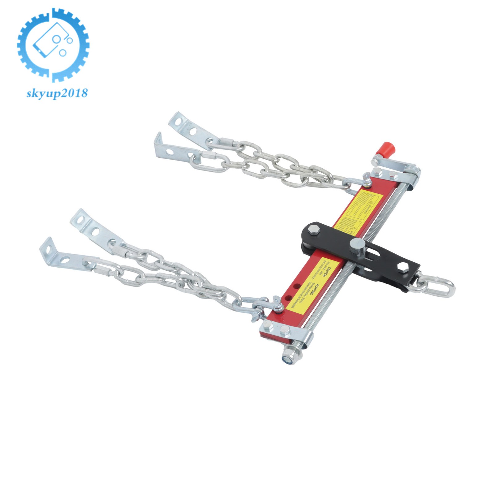 3/4 Ton 1500lb Engine Hoist Shop Crane Accessory Steel 3 Position Engine Leveler