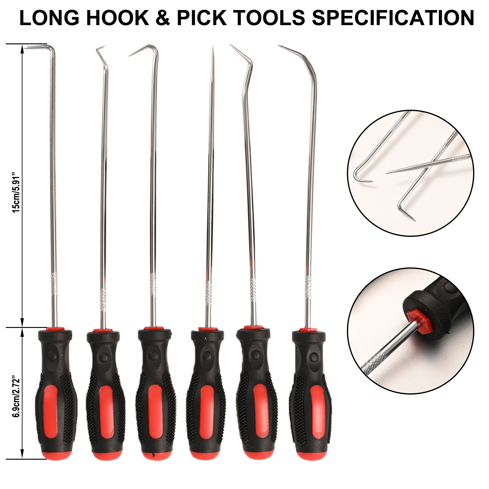 10X O Ring Seal Removal Tool Gasket Puller Remover Screwdriver Hook And Pick,Set