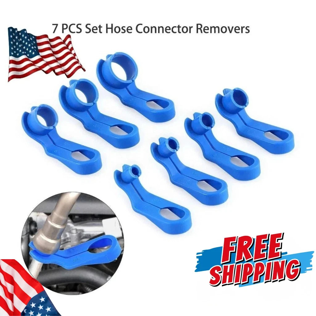 7Pcs Set Plastic Car AC Line Quick Disconnect Tool Fuel Line Removal Tool 7 Size