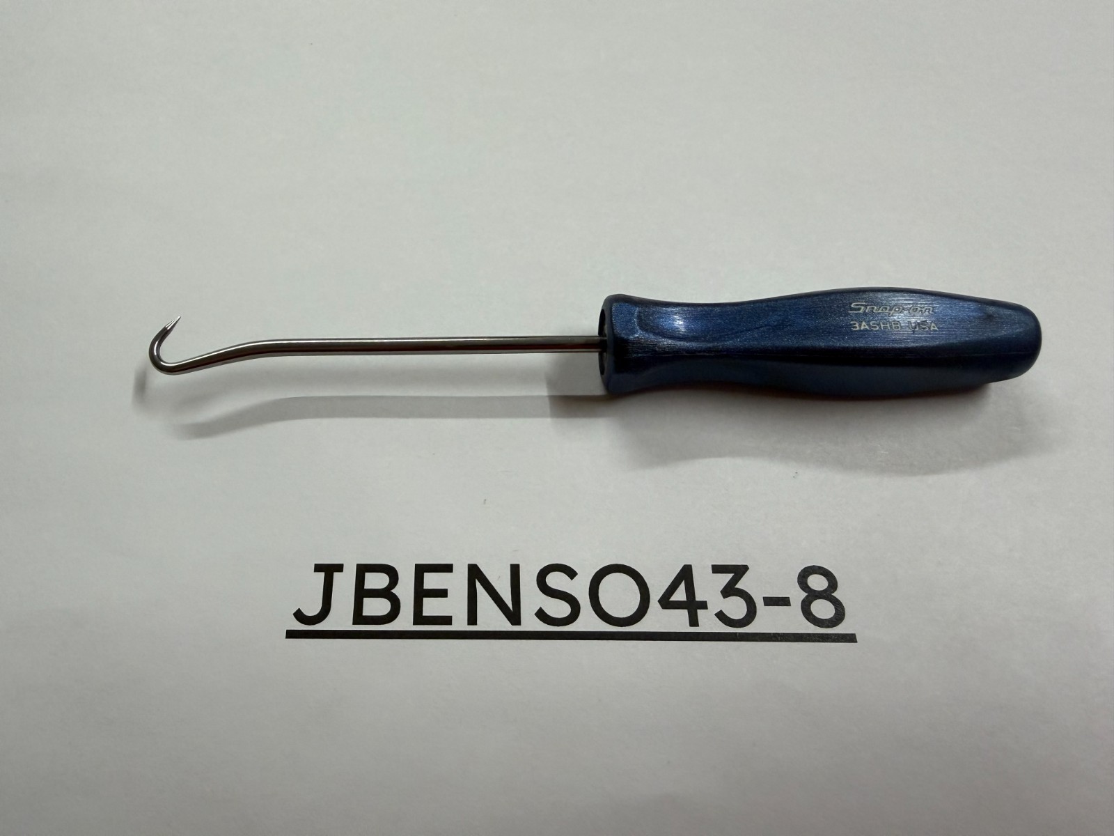 Snap-on Tools USA NEW POWER BLUE 6″ Mini Hard Grip Short Hook Pick 3ASHBMB