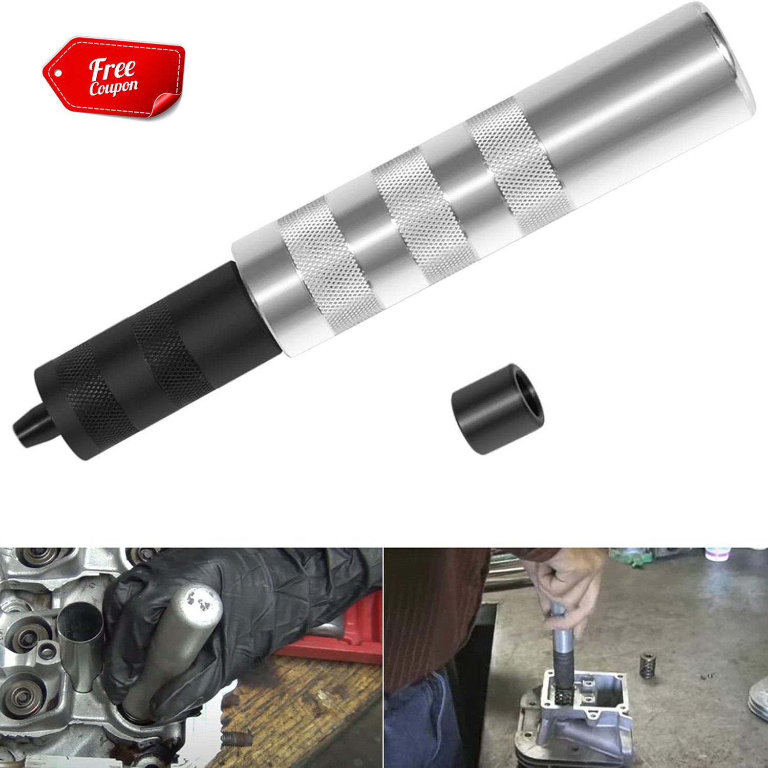 36050 Valve Keeper Installer Remover Tool 4.5-7mm for Toyota 4 Cylinder Chrysler