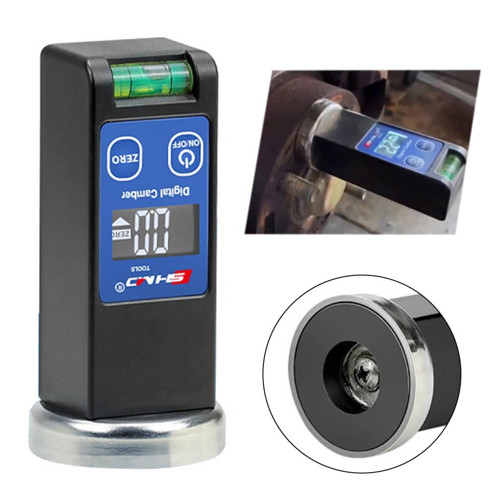 Magnetic Wheel Alignment Gauge LCD Adjustable Wheel Alignment for Cars