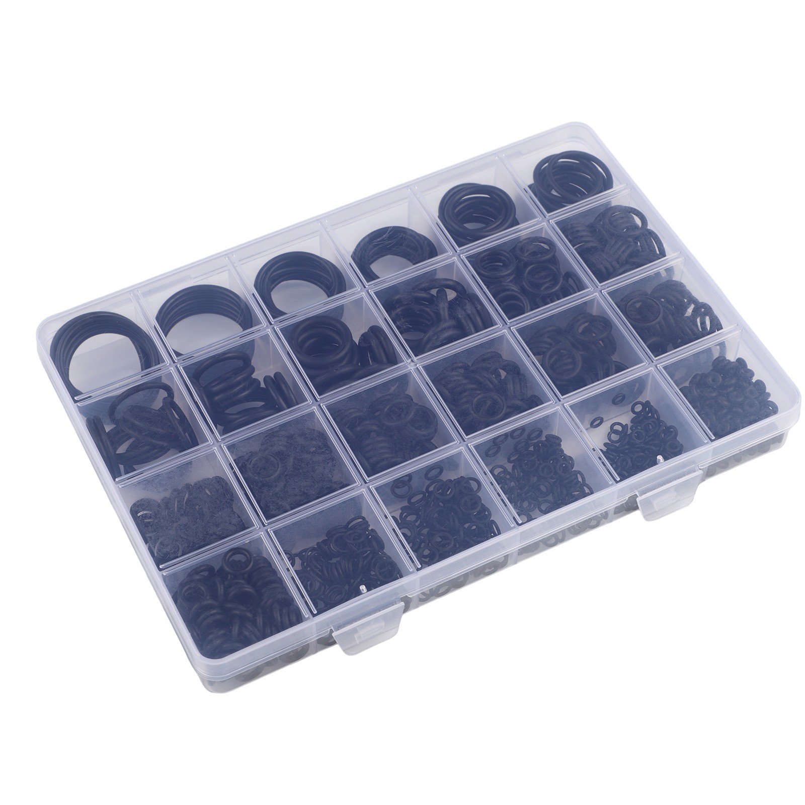 1020 Pcs O Rings Kit Rubber Nitrile Material Seal Rings for Automotive and More