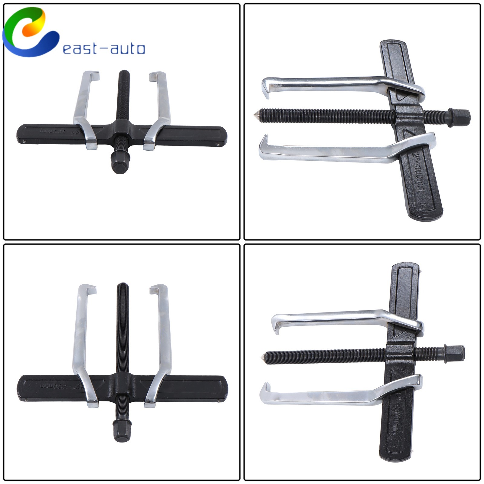 12-inch 2-Jaw Gear Puller 2-Claw Tool for Pulley Flywheel Bearing Removal