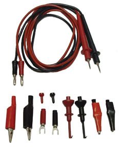 SG Tool Aid Heavy Duty Multimeter Electrical Test Lead & Adapter Set #23000
