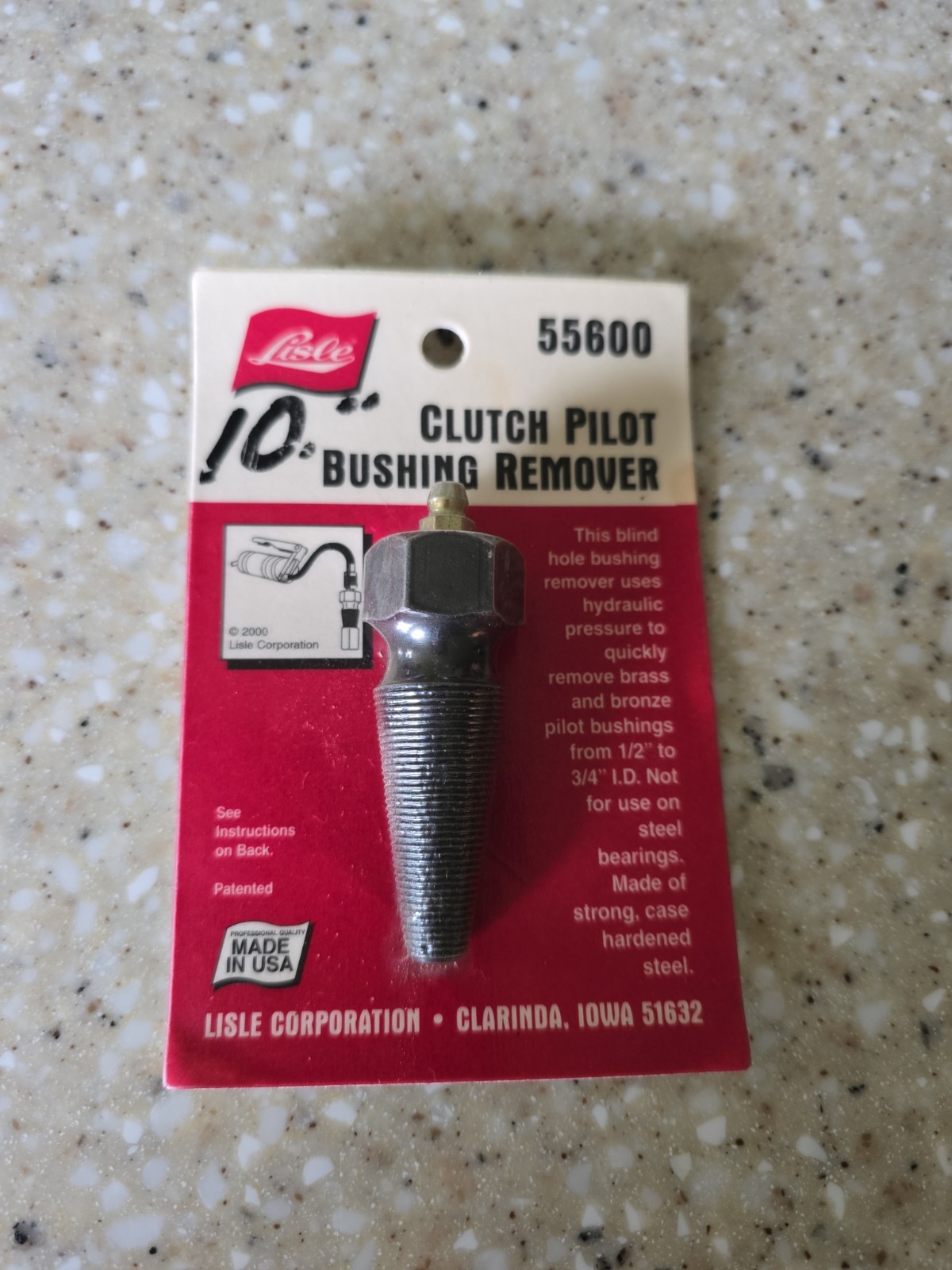 Lisle 55600 Clutch Pilot Bushing Remover