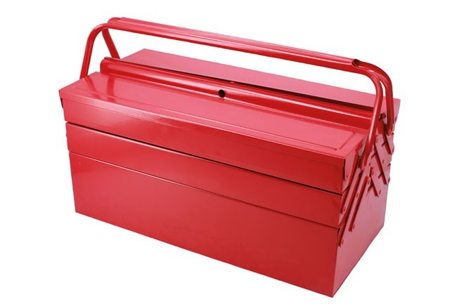 Steel Cantilever Tool Box 5 Tray 425 mm Heavy Duty Workshop Storage Laser 0481