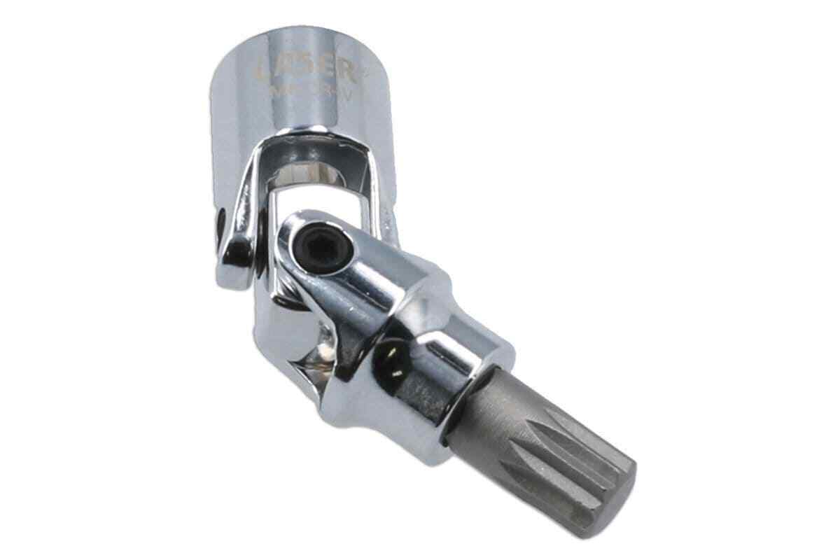 Laser Tools 8967 Triple Square Universal Joint Bit Socket M8 1/4″D