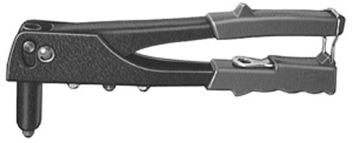 AMZ Clips And Fasteners Rivet Gun with 3/32″, 1/8″, 5/32″ and 3/16″ nose pieces