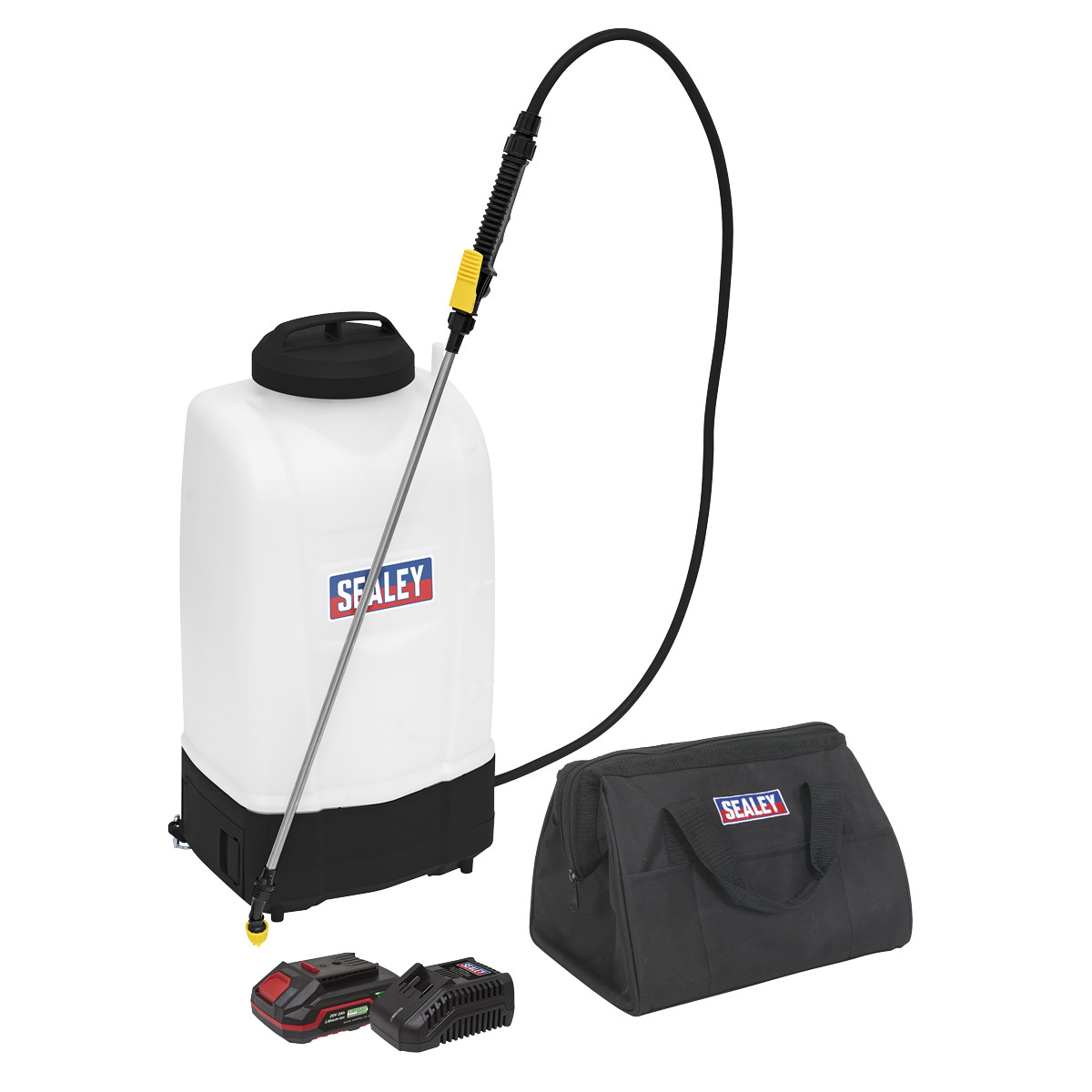Sealey CP20VGBSKIT1 Cordless Garden Backpack Sprayer 15L 20V 2Ah