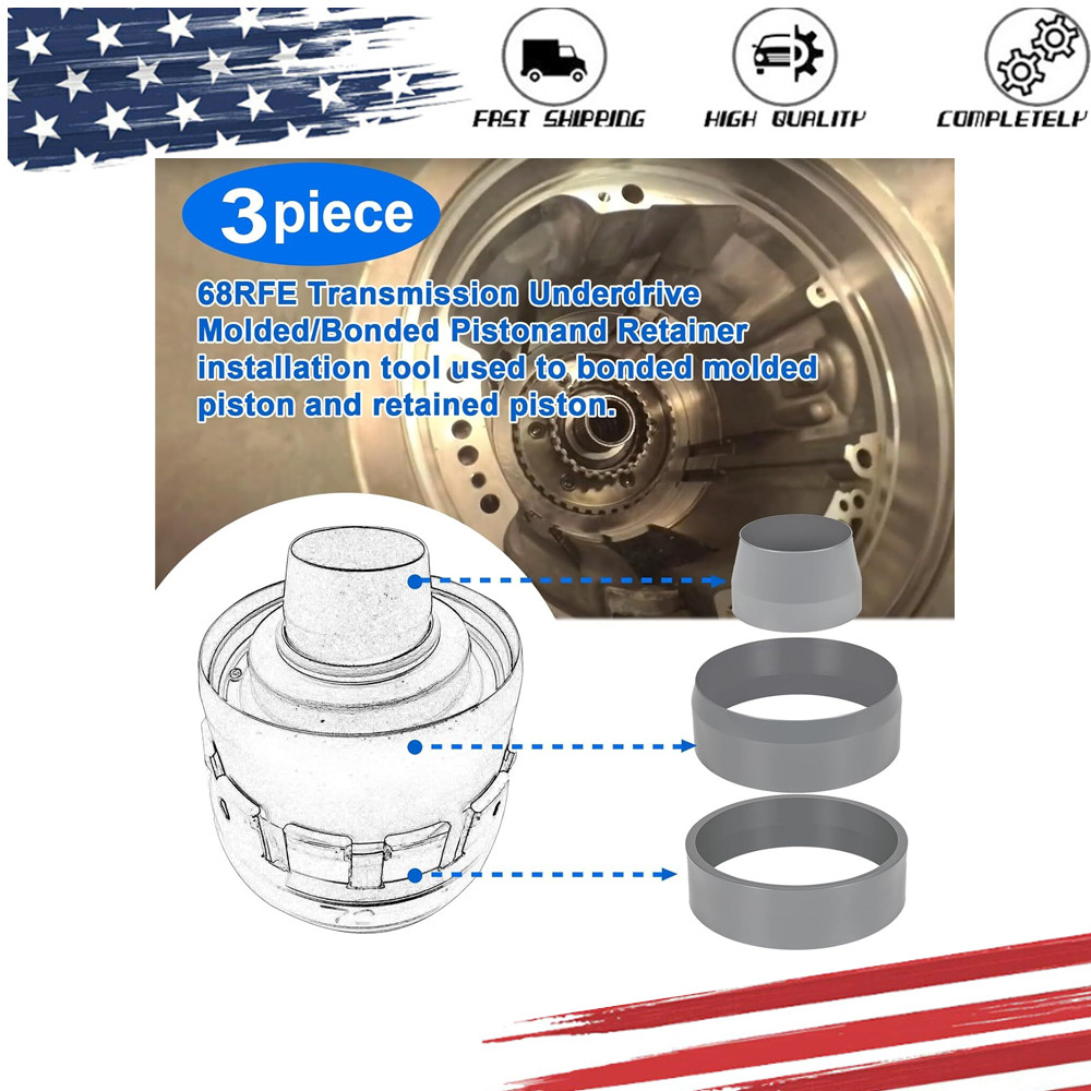 68RFE Transmission Underdrive Piston & Retainer Install Tool For Dodge T-3250-KM