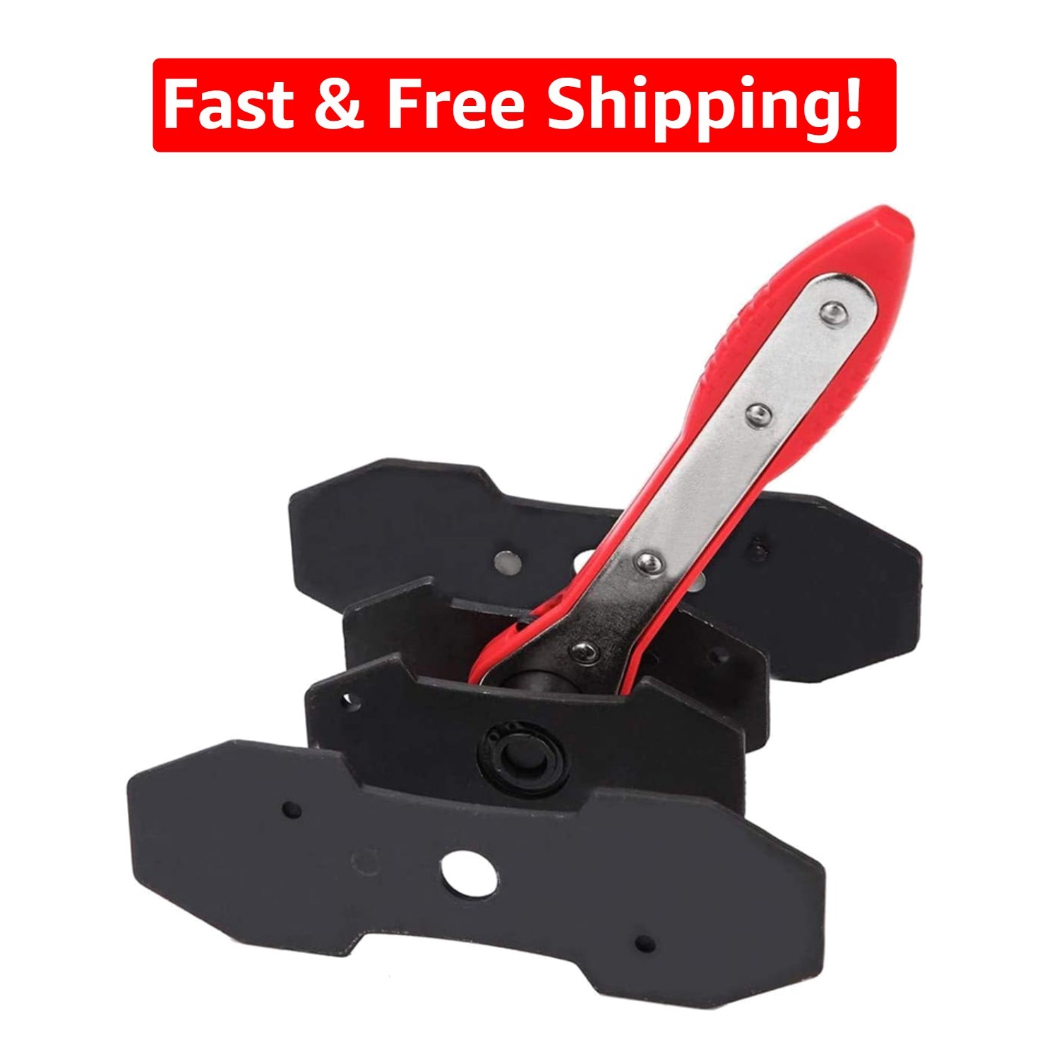 360° Brake Caliper Press Tool with Extra Large Plates for Efficient Repairs
