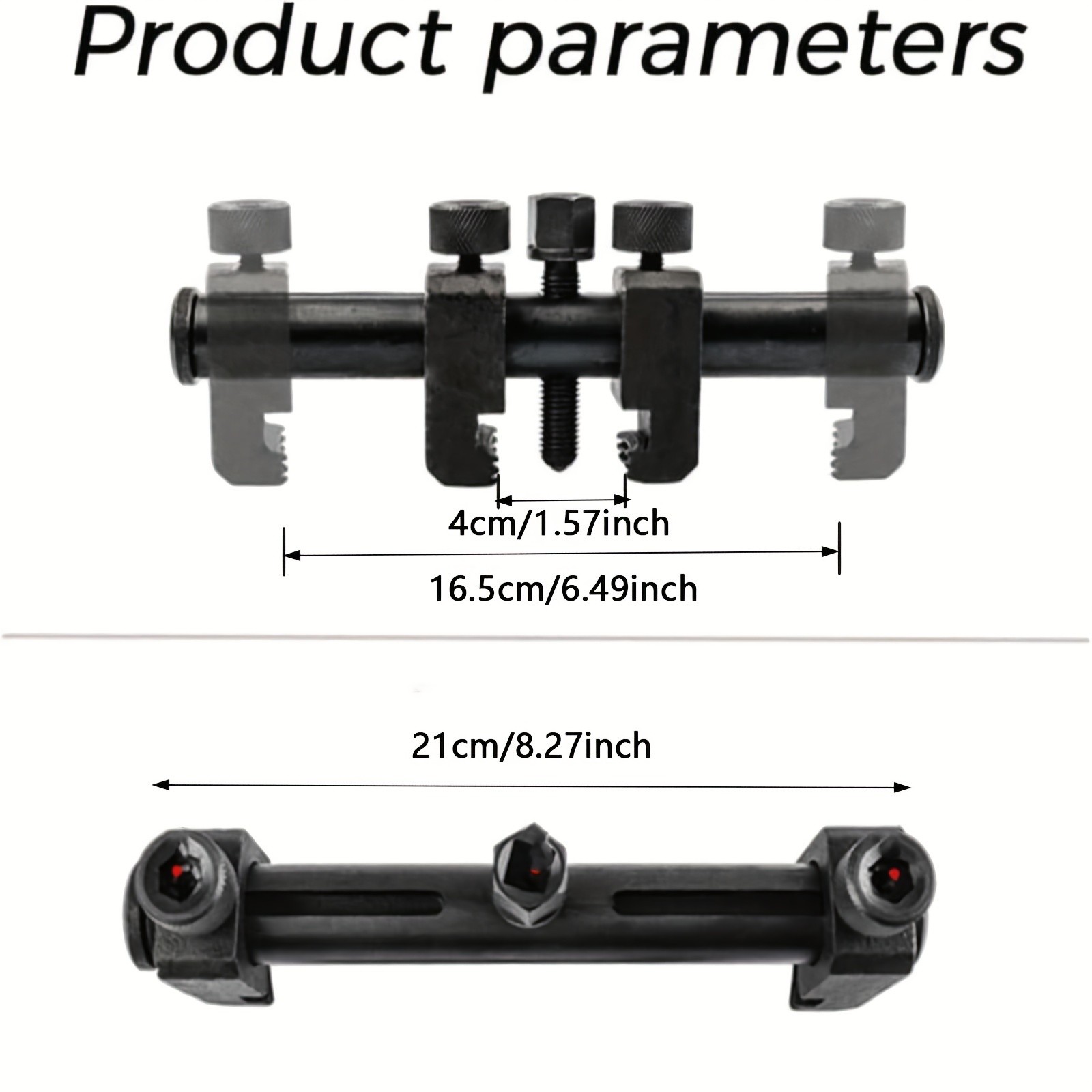 40mm -165mm Universal puller For Ribbed Drive Pulley Crankshaft Tool Remover