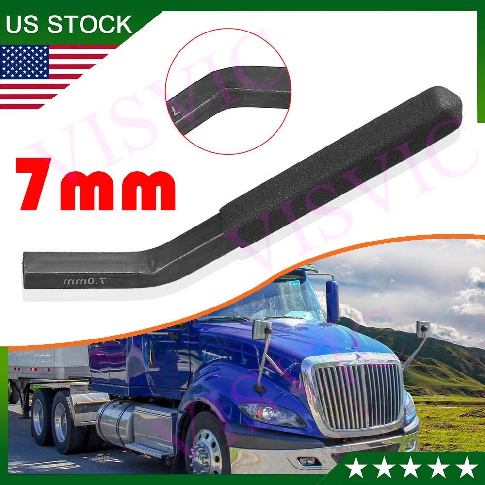For Cummins ISX Engine Brake Adjustment Tool Jake Brake Feeler Gauge 3163530 7MM