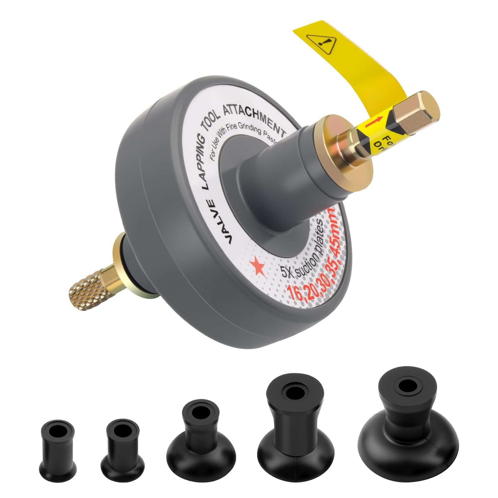 Valve Lapping Tool Kit with 5 Suction Cups for Small Engine Repair