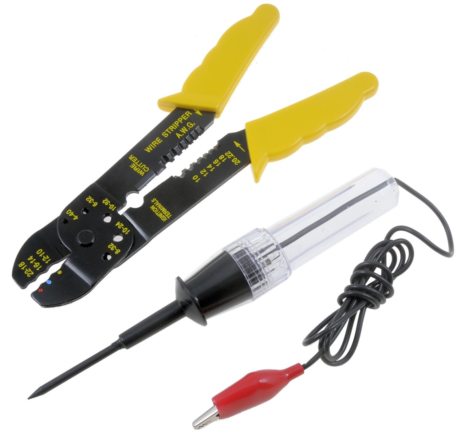 Dorman 86240 Economy Tool Combo Wire Crimper / Stripper And Circuit Tester Light
