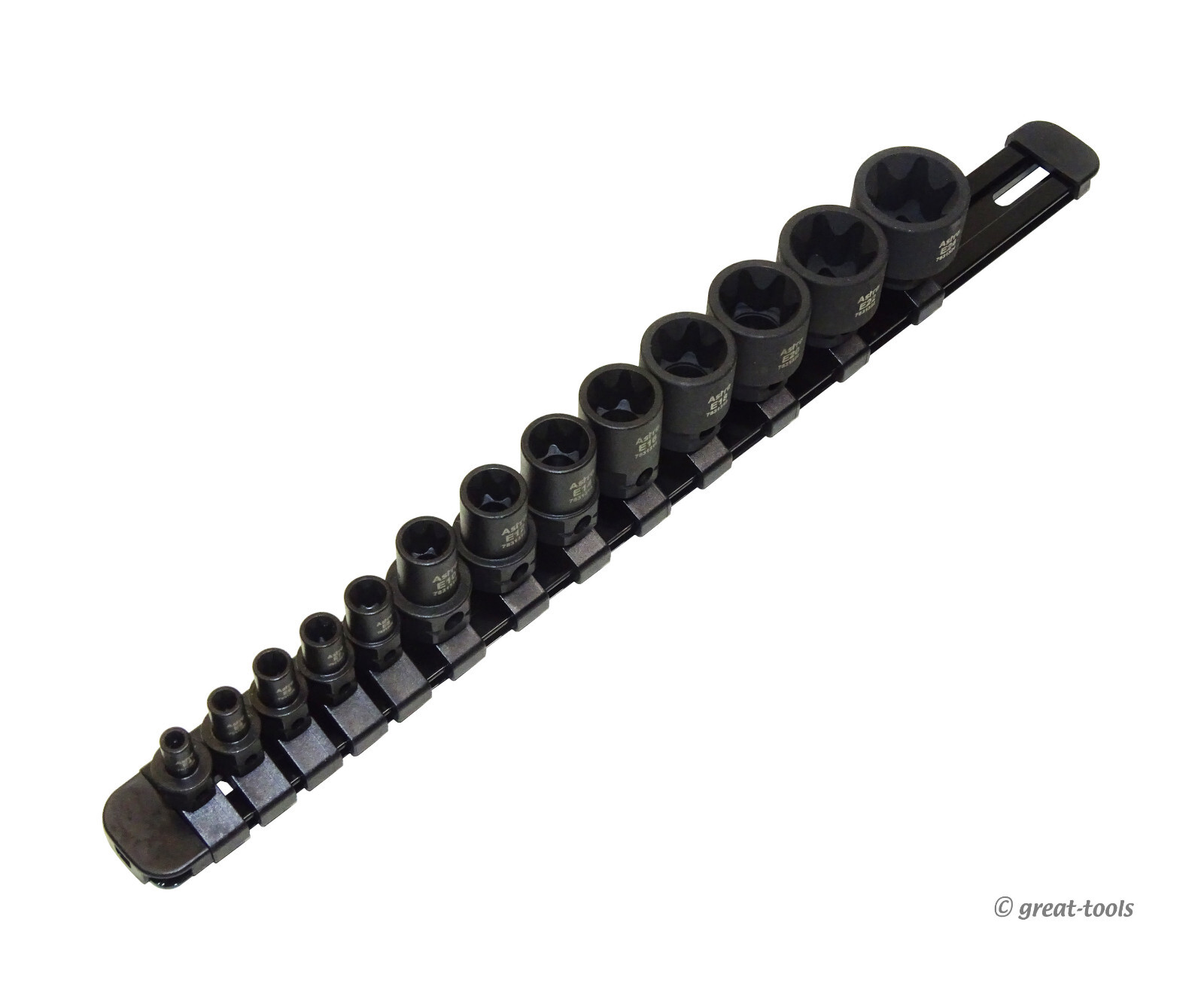 NANO E-TORX SOCKETS – stubby – short – external torx set – impact – automotive