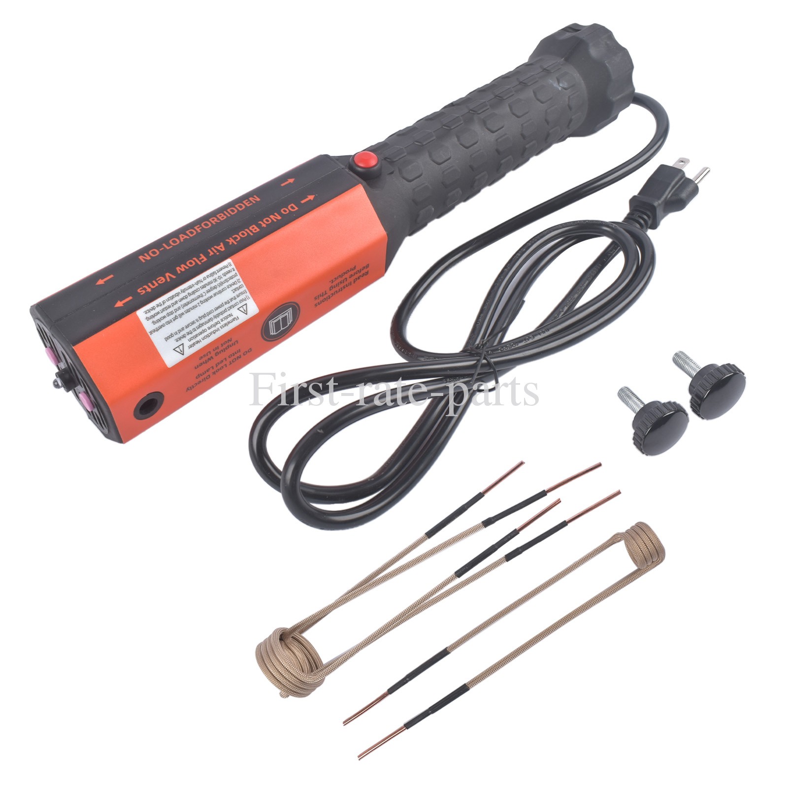 1100W/1200W Magnetic Induction Heater Kit Flameless Bolt Remover Tool w/ 3 Coils
