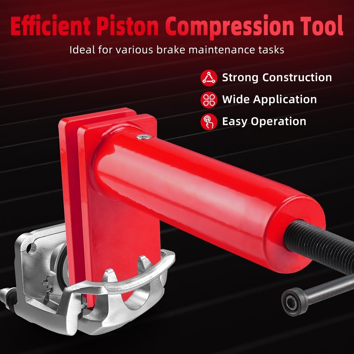 Brake Caliper Piston Compression for 1 2 4 6 Piston Speedy Brake Pad Spreader