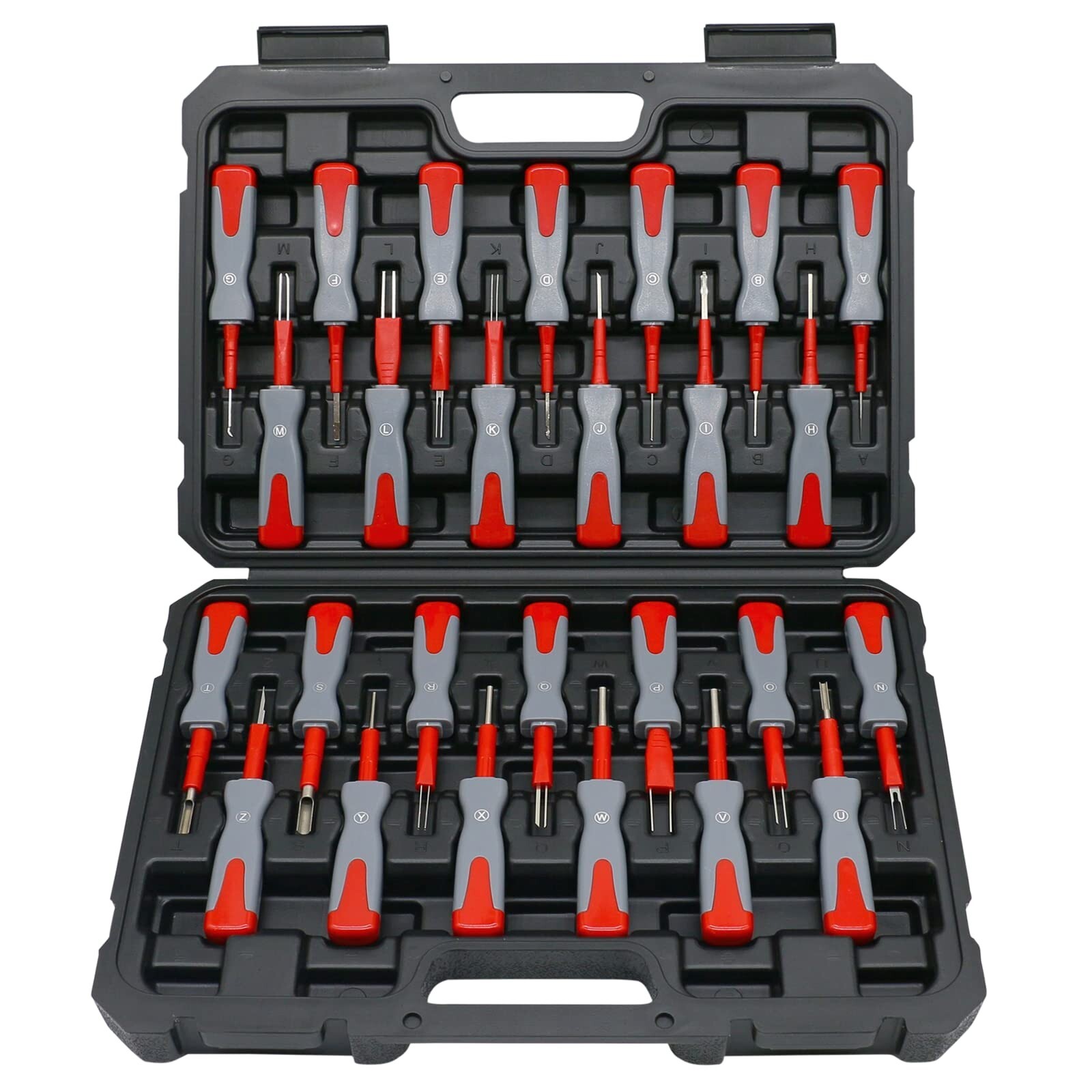 26PCS Terminal Removal Tool Kit Vehicle Wire Harness Pin Connector Release Tool