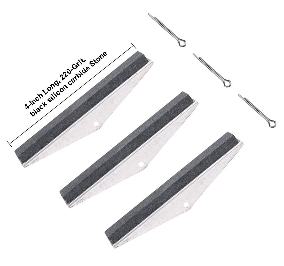 Effortless 4 Inch 220 Grit Replacement Stones for Engine Cylinder Hones – 3 Pack