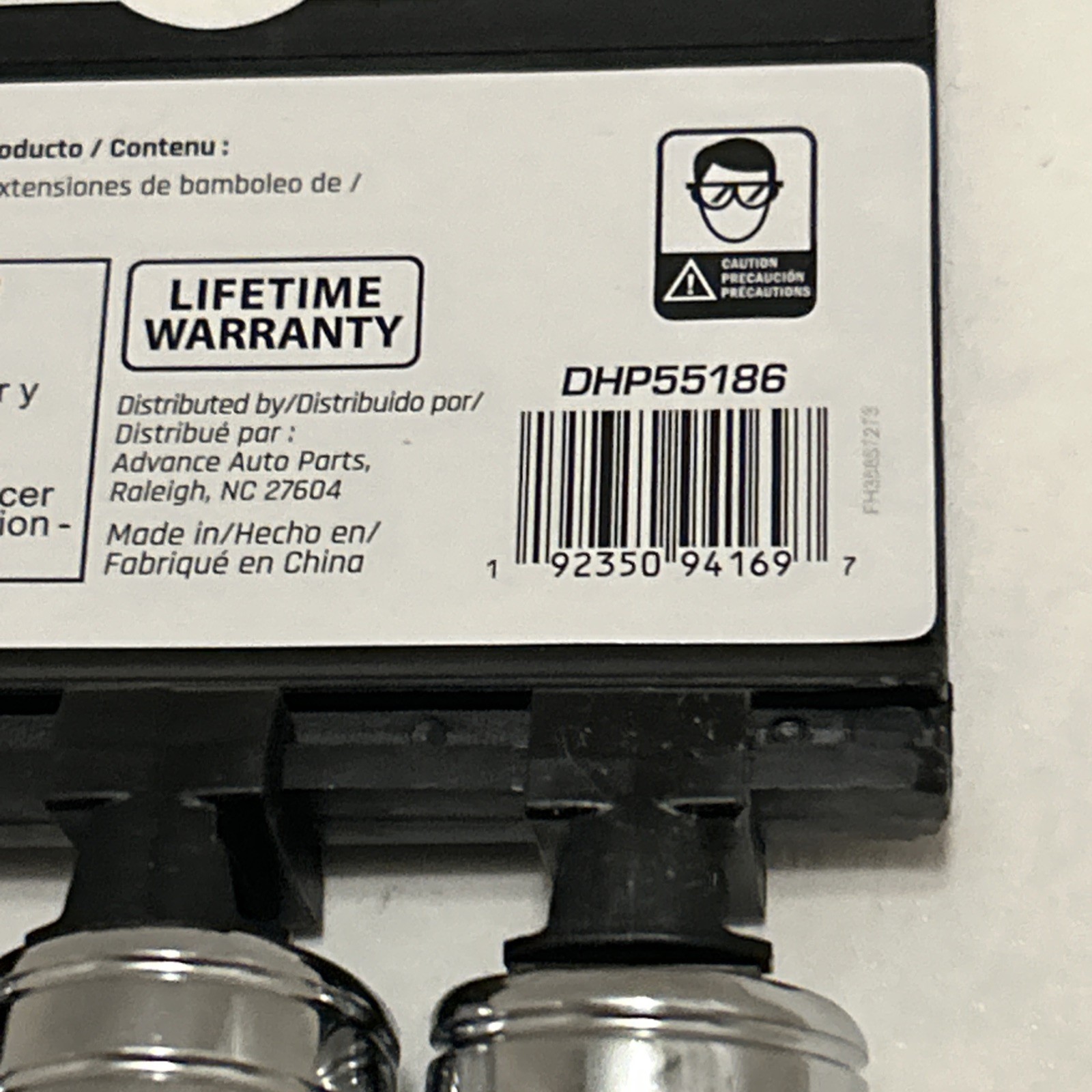 Diehard 3pc 1/2” DR, Wobble Extension Set. 5-10-15”
