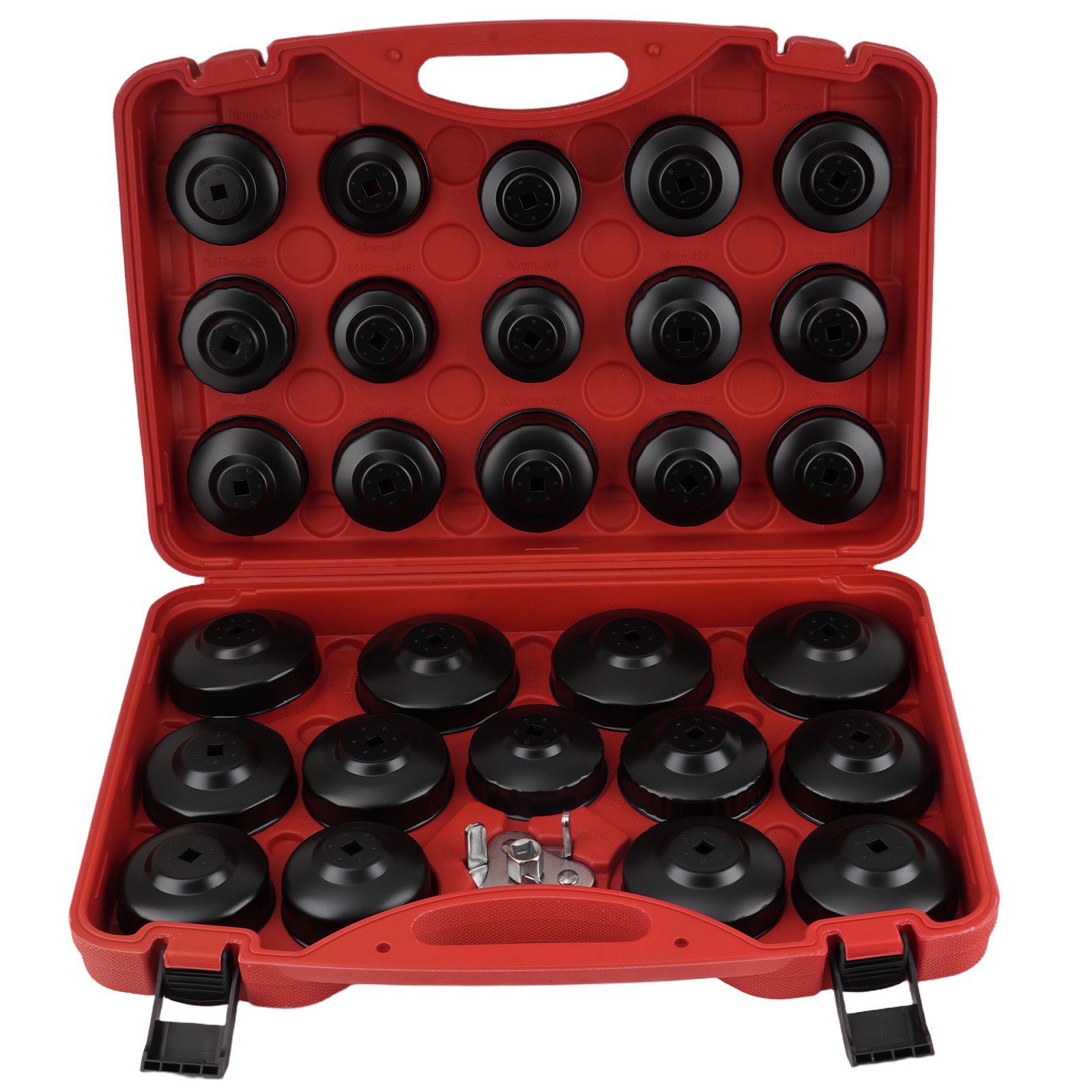 30PC Oil Filter Wrench For Vehicle Removal Tool Kit With Storage Case