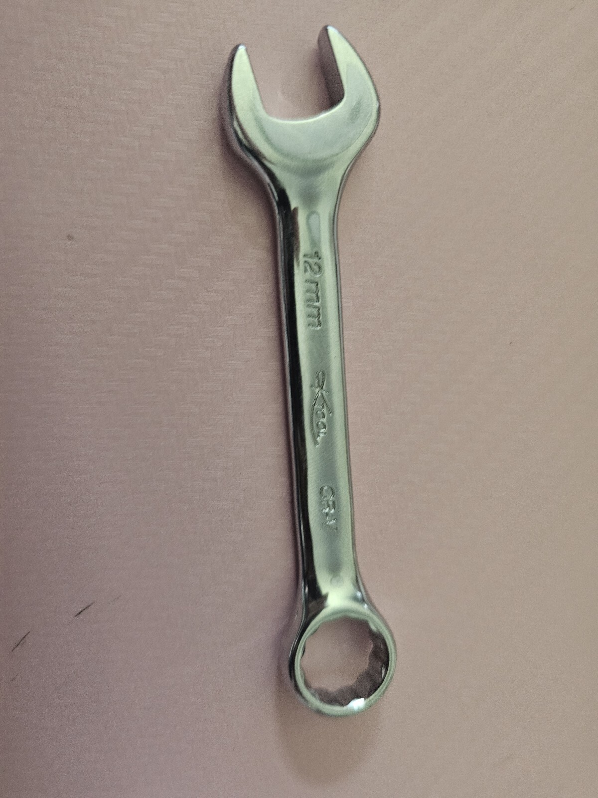 12 K Tool KTI-41712 12mm 12-Point Stubby Non-Ratcheting Combination Wrench–CE