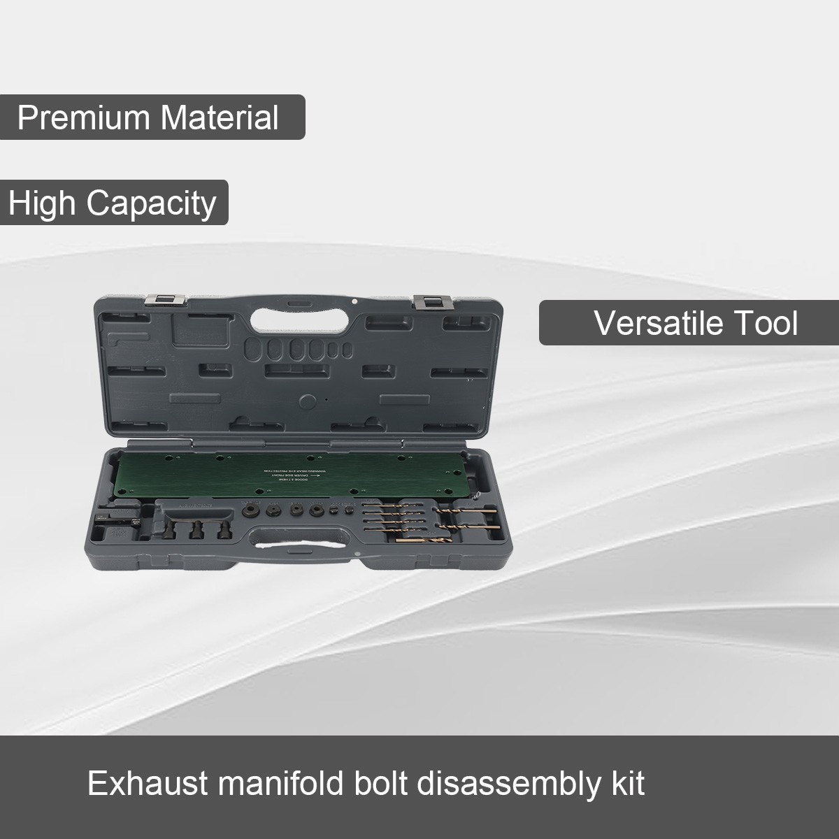71500 Exhaust Manifold Drill Template Tool Kit for Dodge 5.7L Hemi Motors