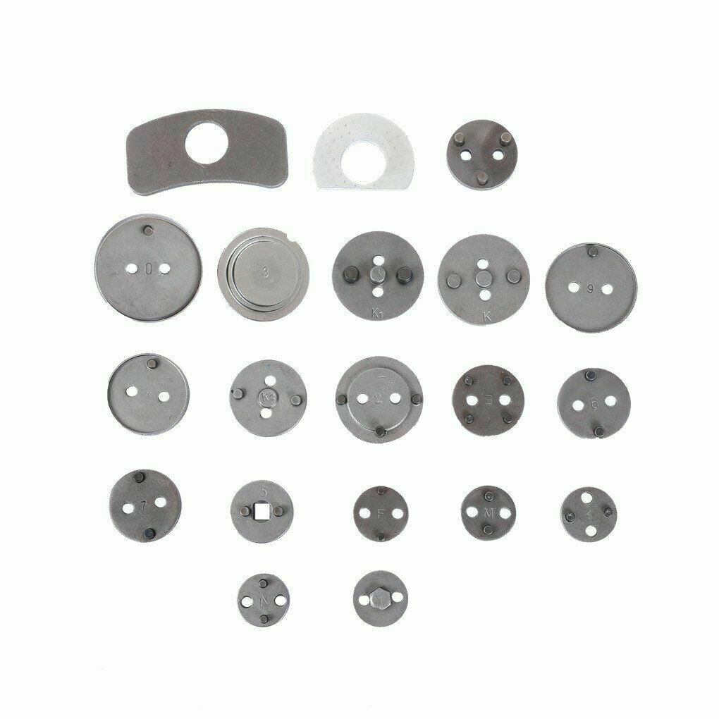 22PCS Universal Disc Brake Caliper Rewind Brake Piston Wind Back Tool Kit USA