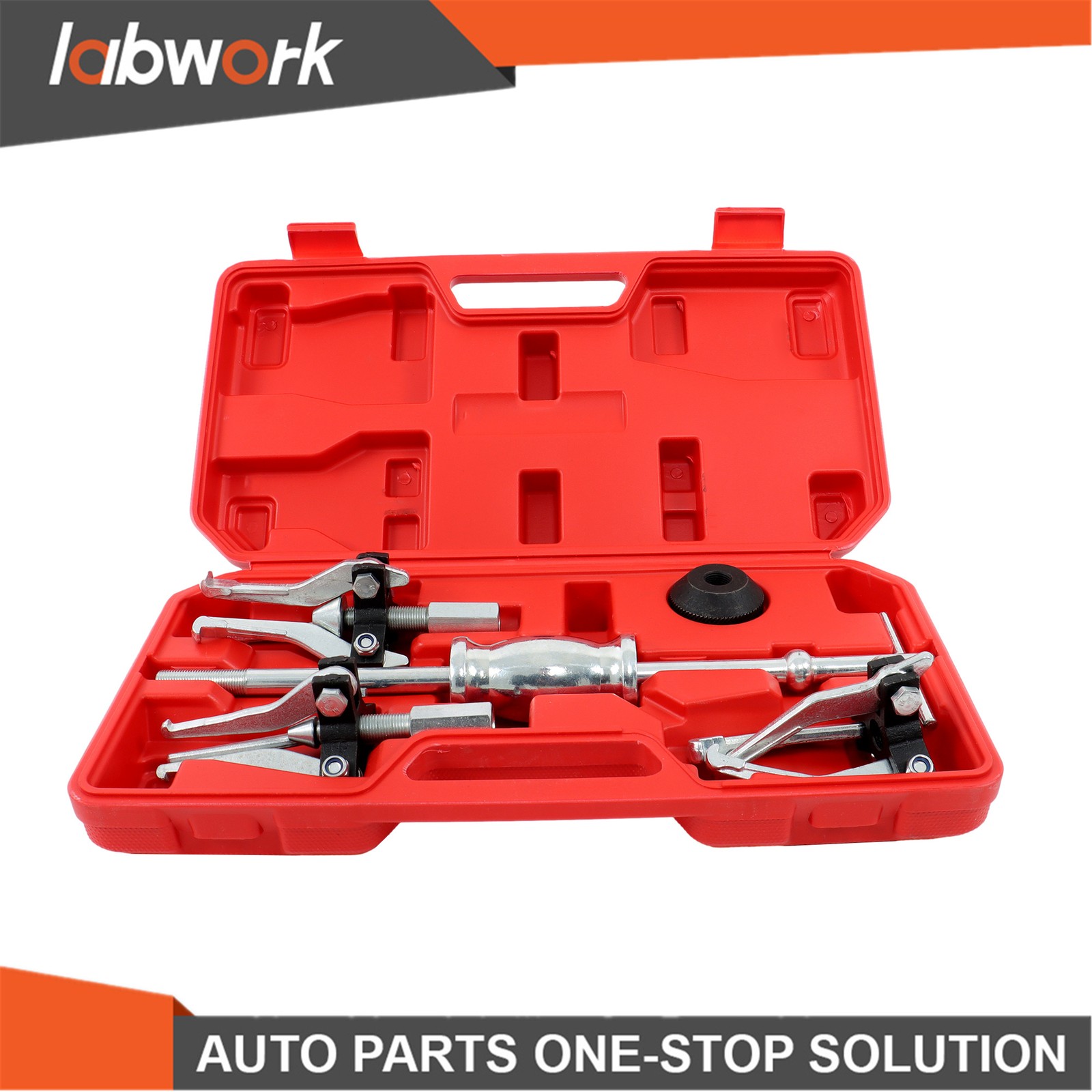 Labwork 3 Jaw Gear bearing Slide Hammer Puller Set Internal External Puller tool