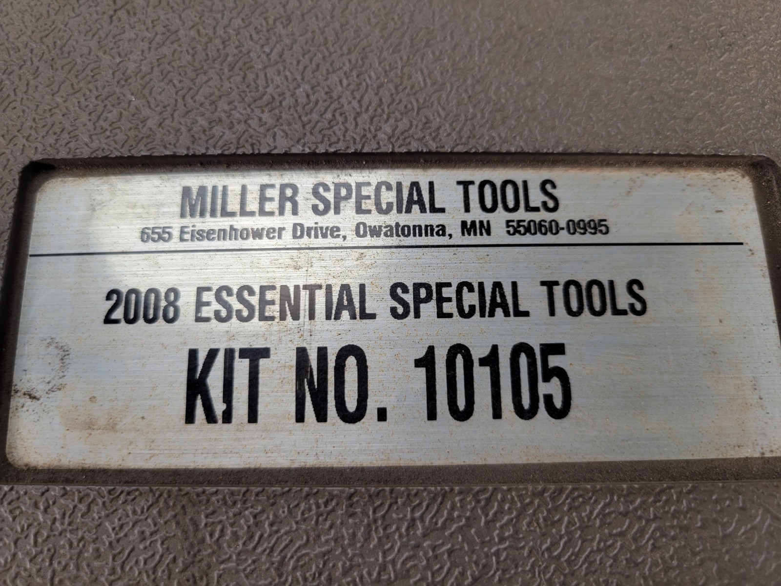 Miller Special Tools 10105 Miscellaneous Mini Van Engine & Chassis Tools