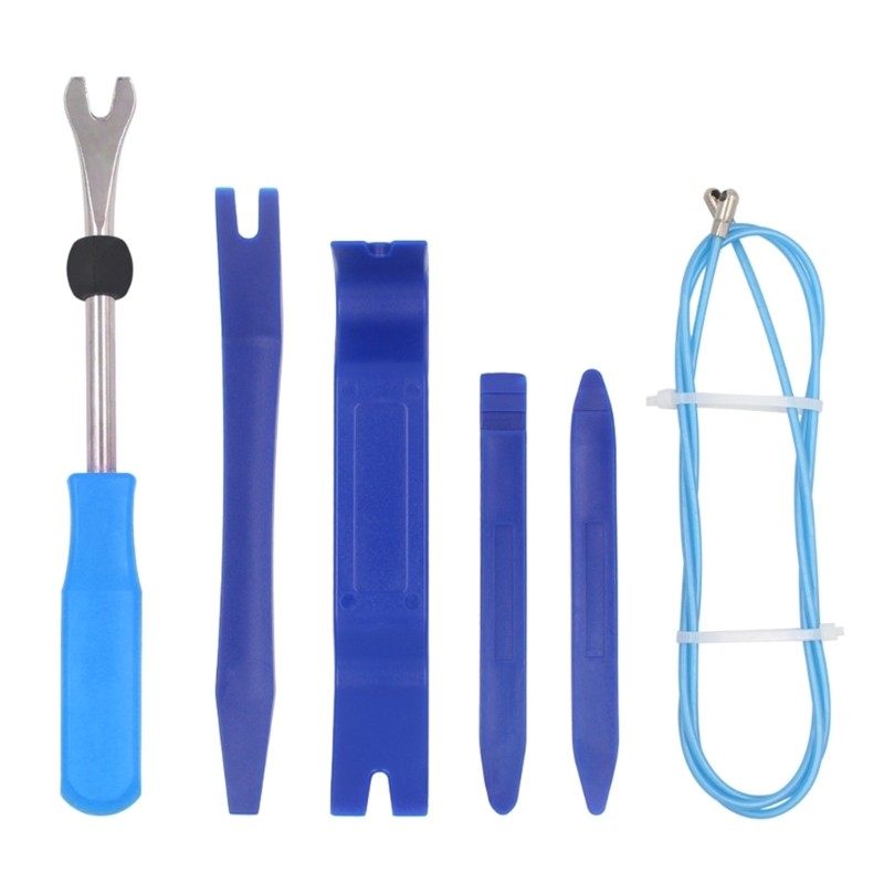Pack of 6 Multipurpose Disassembly Tool for Vehicle Door Panel Trim Detachment