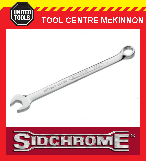 SIDCHROME A/F RING & OPEN END SPANNERS – VARIOUS SIZES