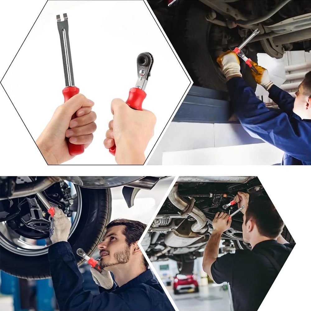 Slack Adjuster Tool Set – 5/16′ Double Square Reversible Ratcheting Wrench US