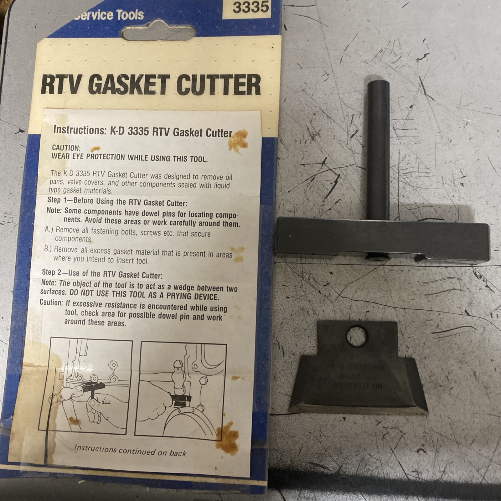 RTV Gasket Cutter #3335