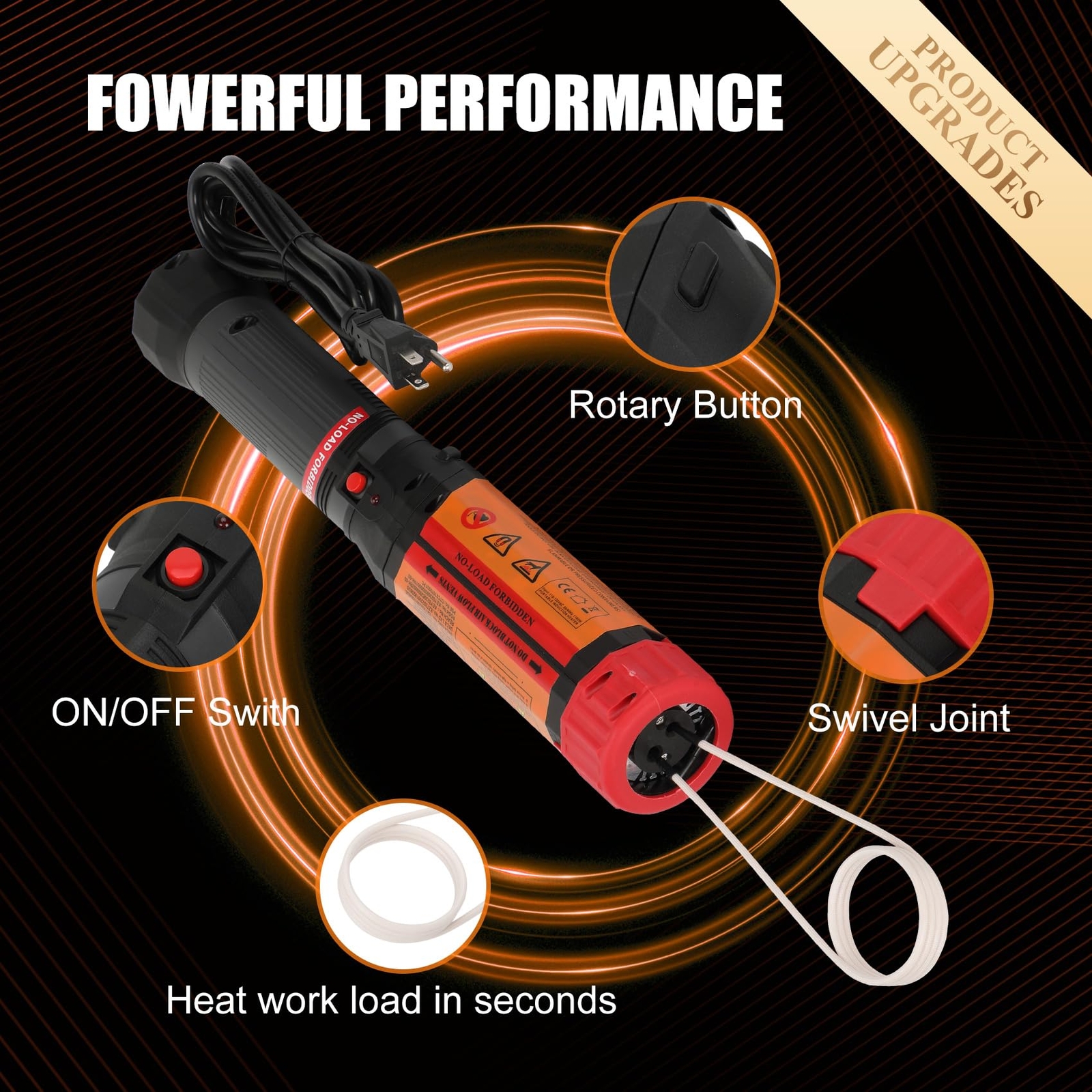 1100W Magnetic Induction Heater Kit Tool Fits Automotive Heat + 8 Coils