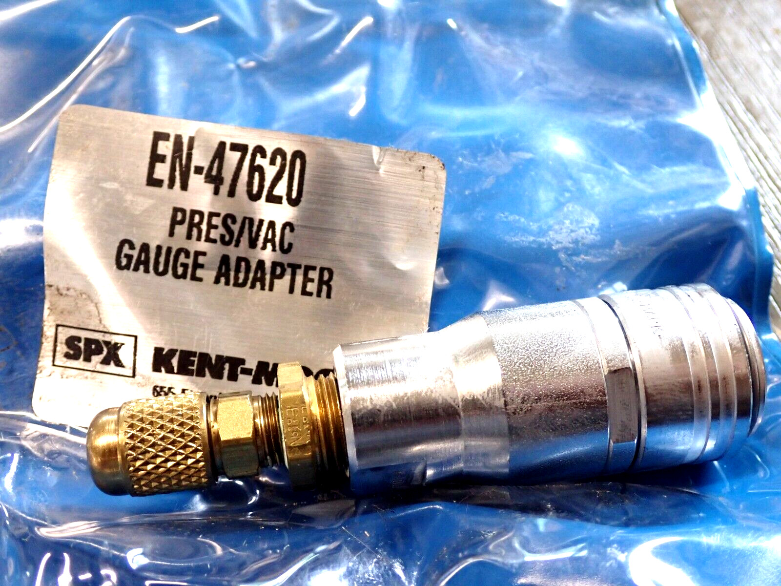 Kent Moore EN-47620 6.6 Duramax Diesel Fuel Pressure Vacuum Gauge Adapter