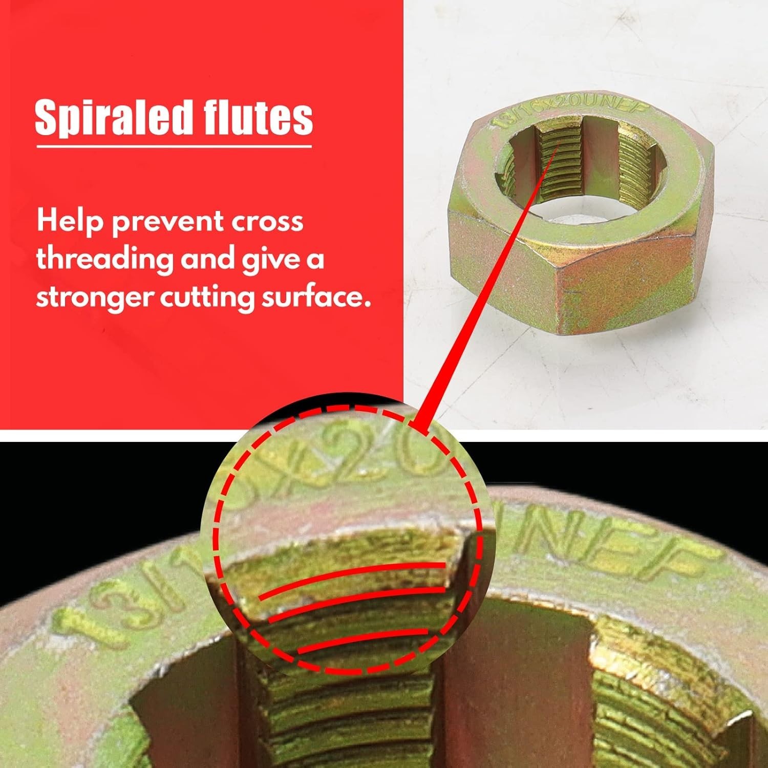 Comprehensive 10-Piece Thread Chaser Repair Set – Metric & UNF Compatibility