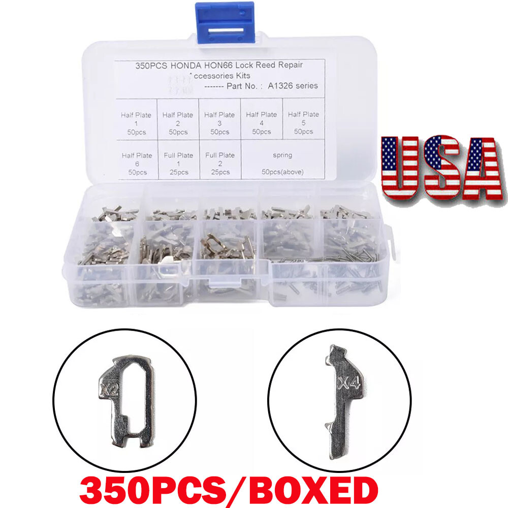 For Honda Car Lock Reed Lock Plate Auto Key Lock Repair Kits 350X/Boxed New USA