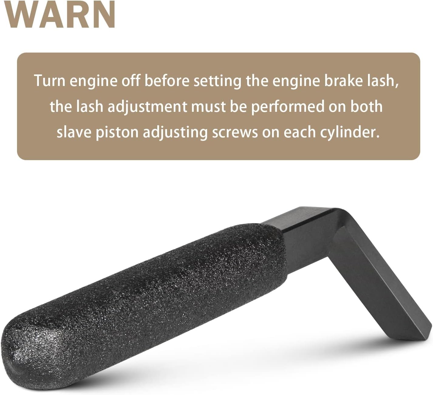 Engine Brake Alternative Adjustment Tool 3.8mm Fit ISX 11.9 Liters cm2250 Diesel