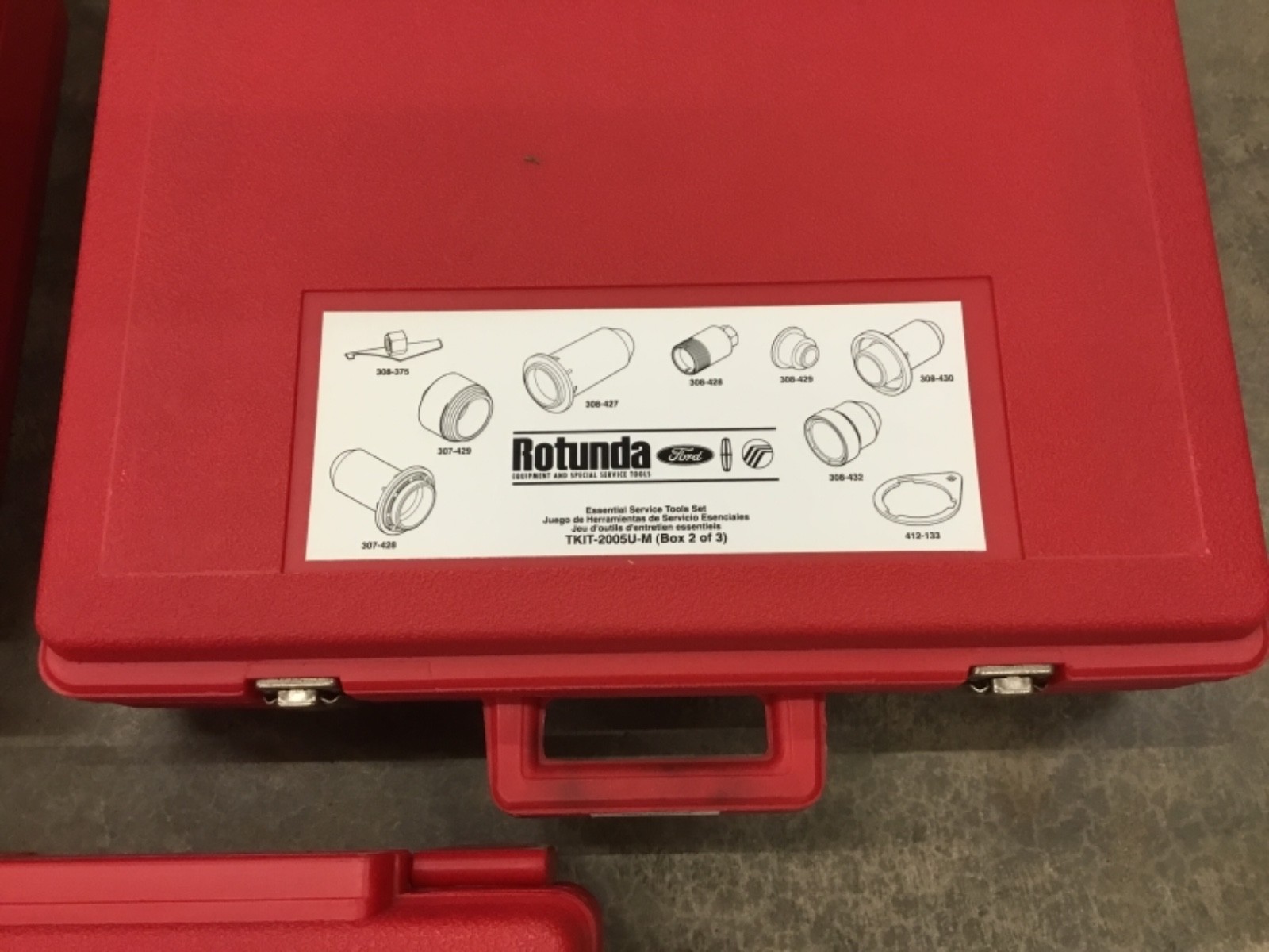 Ford Rotunda 2005 Tool Essential Service Tools Set of 3 TKIT-2005U-M